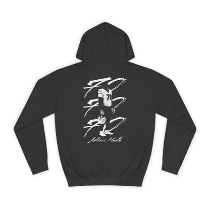 Antonio Heath Vintage Blackout Premium Hoodie