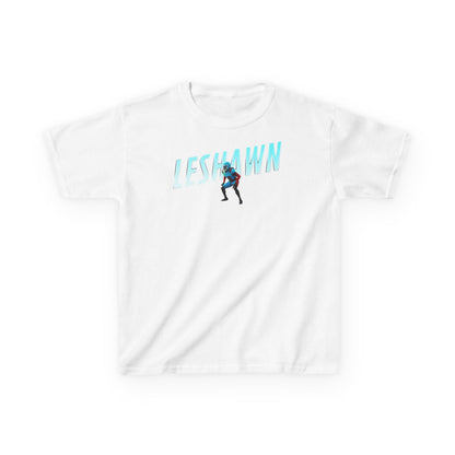 Leshawn Stuckey Cursive Combo Colored Kids Tee