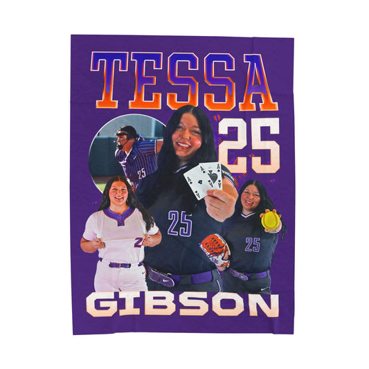 Tessa Gibson 60"-80" Plush Blanket