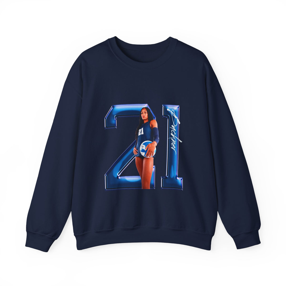 Addison Buckner Player Icon Number Crewneck Sweatshirt