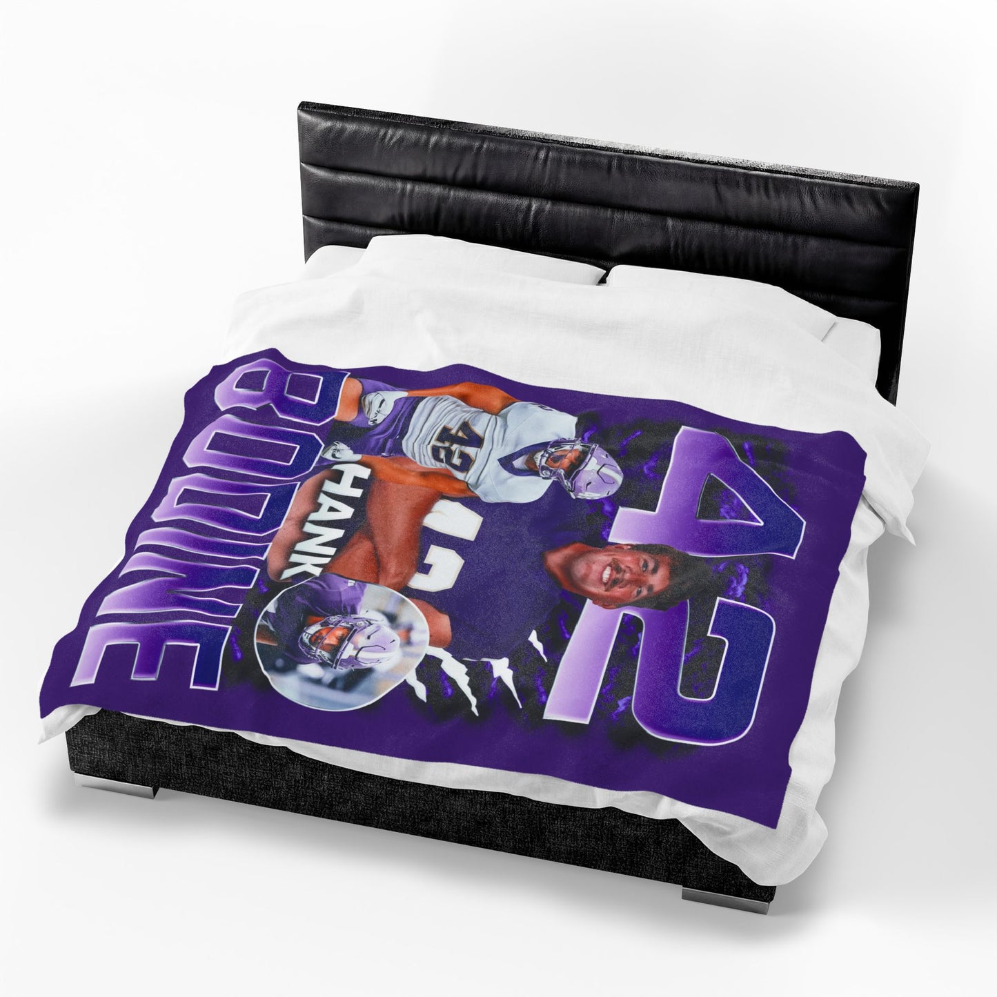 Hank Bodine 60"-80" Plush Blanket