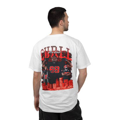 Jordan Curll Logo Front & Back Premium Tee