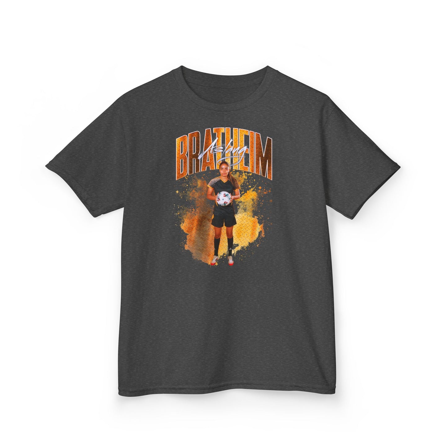 Aslaug Bratheim Big Last Name Kids Tee