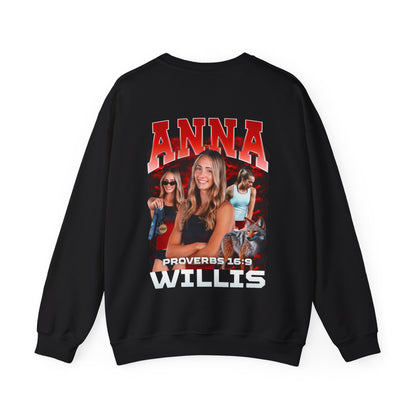 Anna Willis Logo Front & Back Crewneck