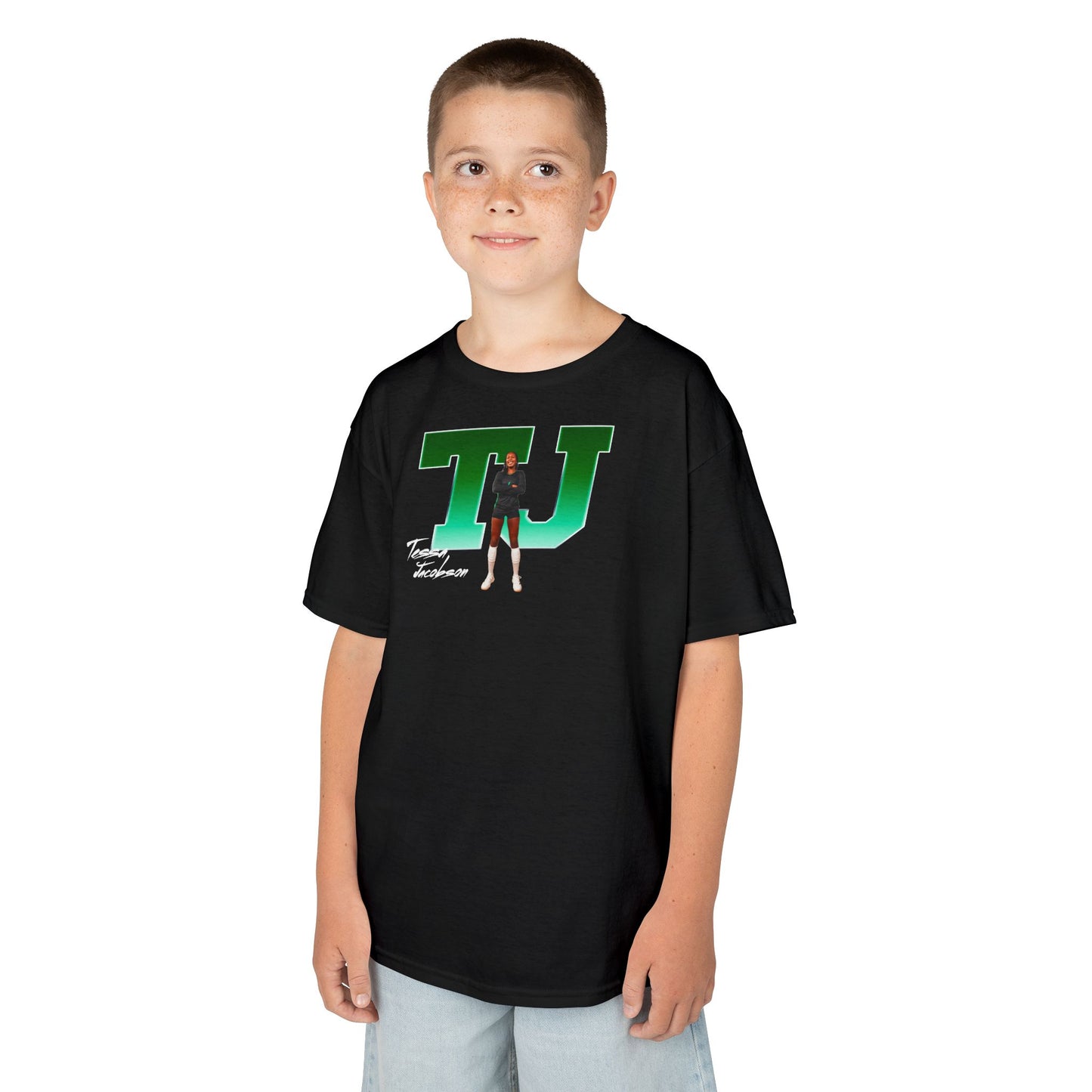 Tessa Jacobson Big Initials Kids Tee