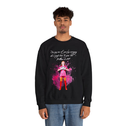 Avery Swope Athlete Quote Crewneck Sweatshirt