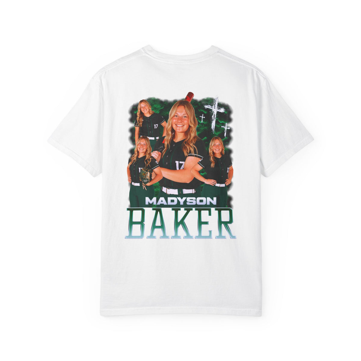 Madyson Baker Logo Front & Back Premium Tee