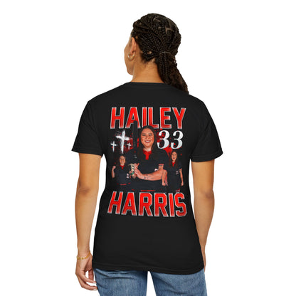 Hailey Harris Logo Front & Back Premium Tee