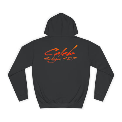 Caleb Sedegan Cursive Name & Number Premium Hoodie