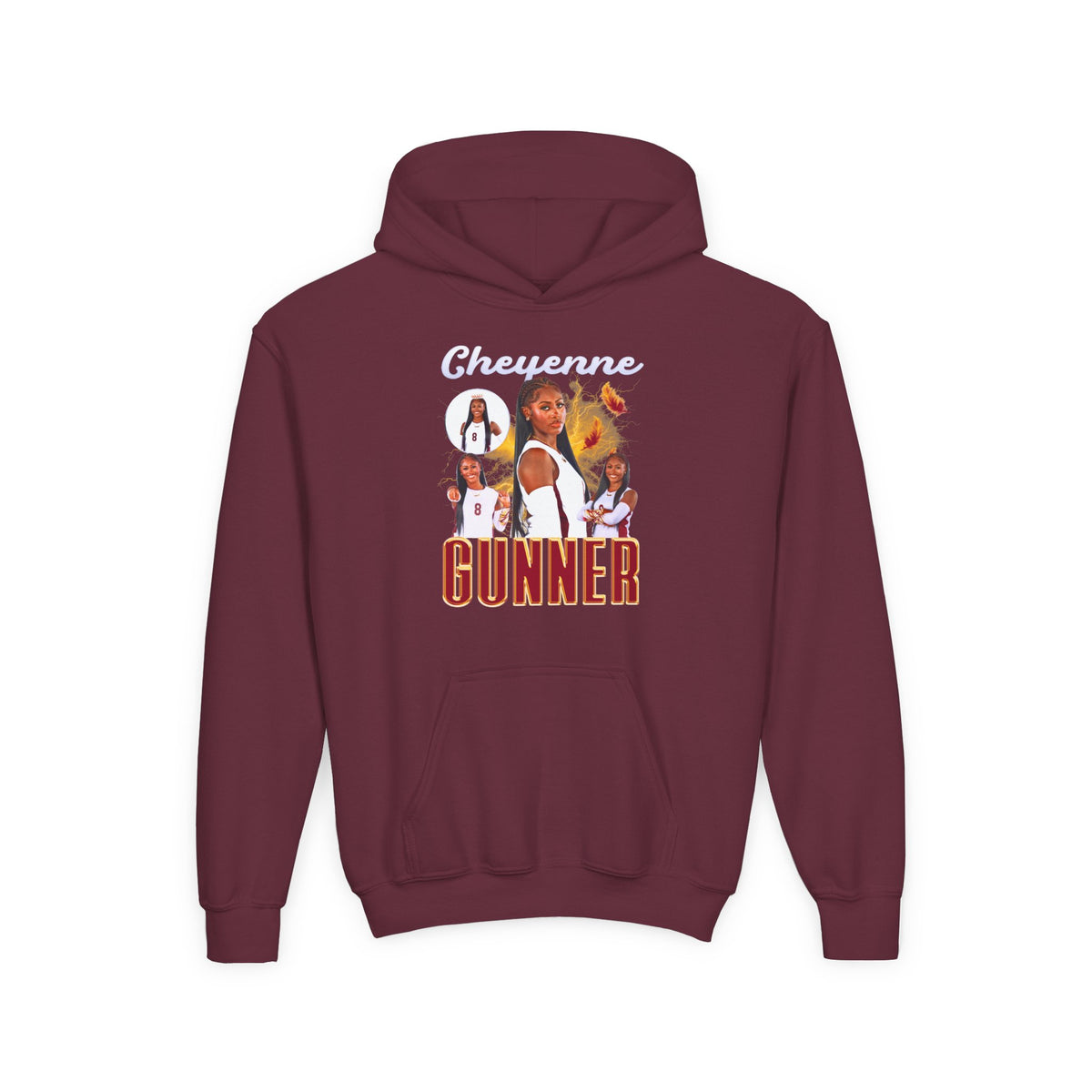 Cheyenne Gunner Kids Hoodie