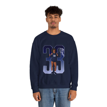 Kennedi Wright Player Icon Number Crewneck Sweatshirt