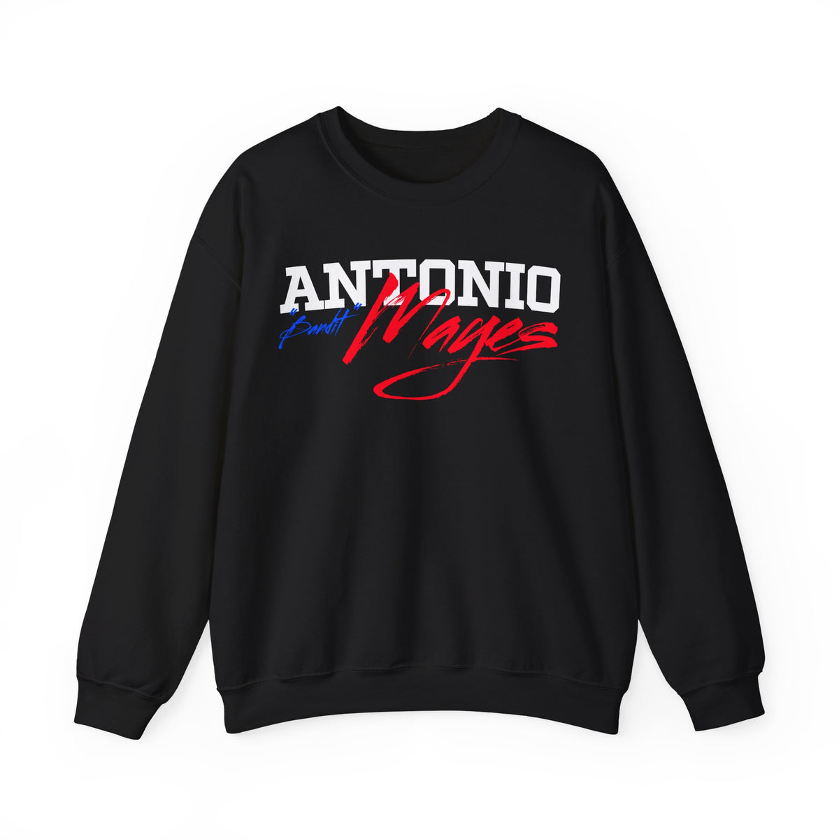 Antonio "Bandit" Mayes Cursive Name & Number Crewneck Sweatshirt