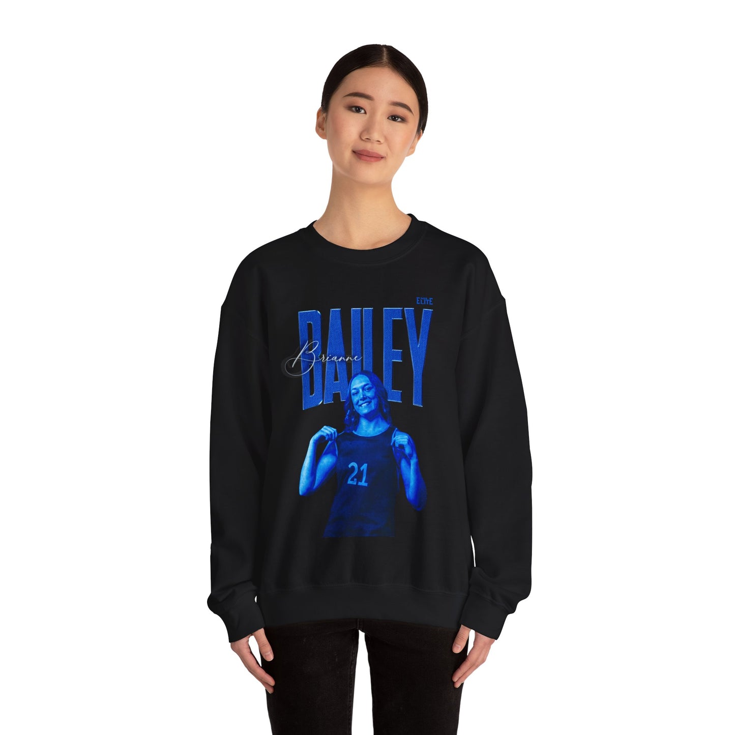 Brianne Bailey Faded Glory Crewneck Sweatshirt