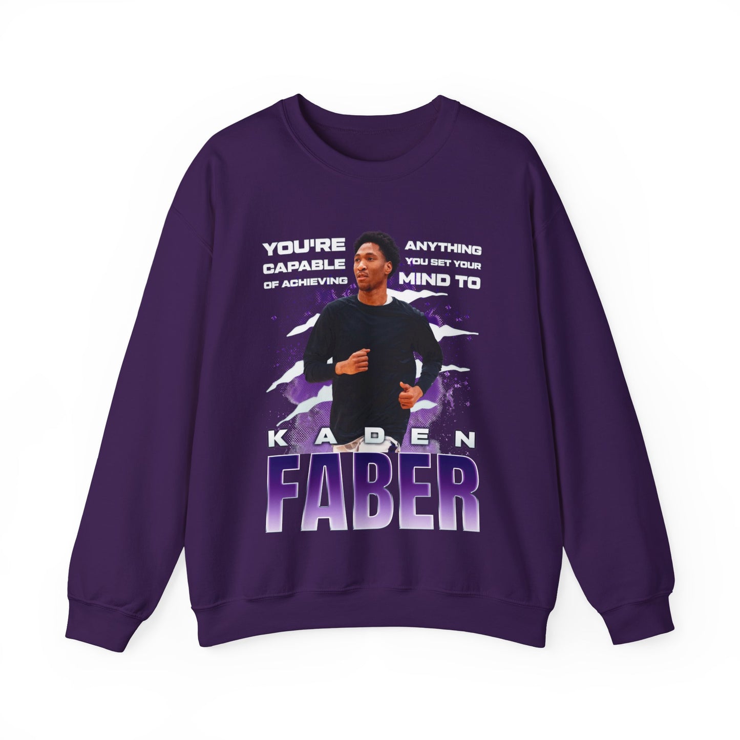 Kaden Faber Featured Quote Crewneck Sweatshirt