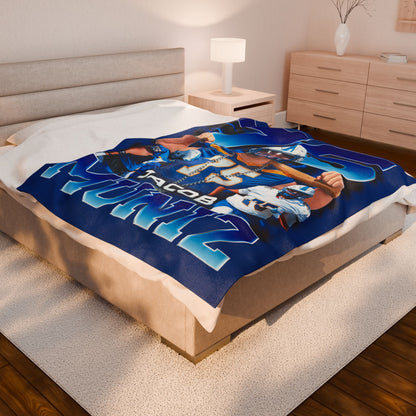 Jacob Muniz 60"-80" Plush Blanket