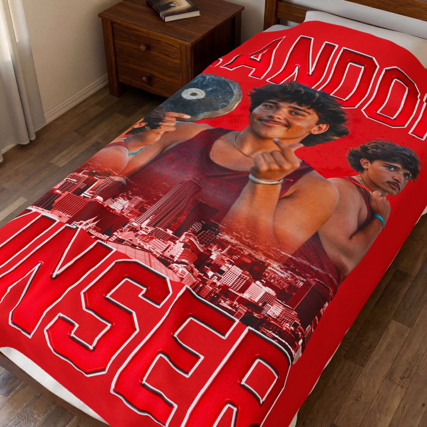 Landon Kinser 60"-80" Plush Blanket