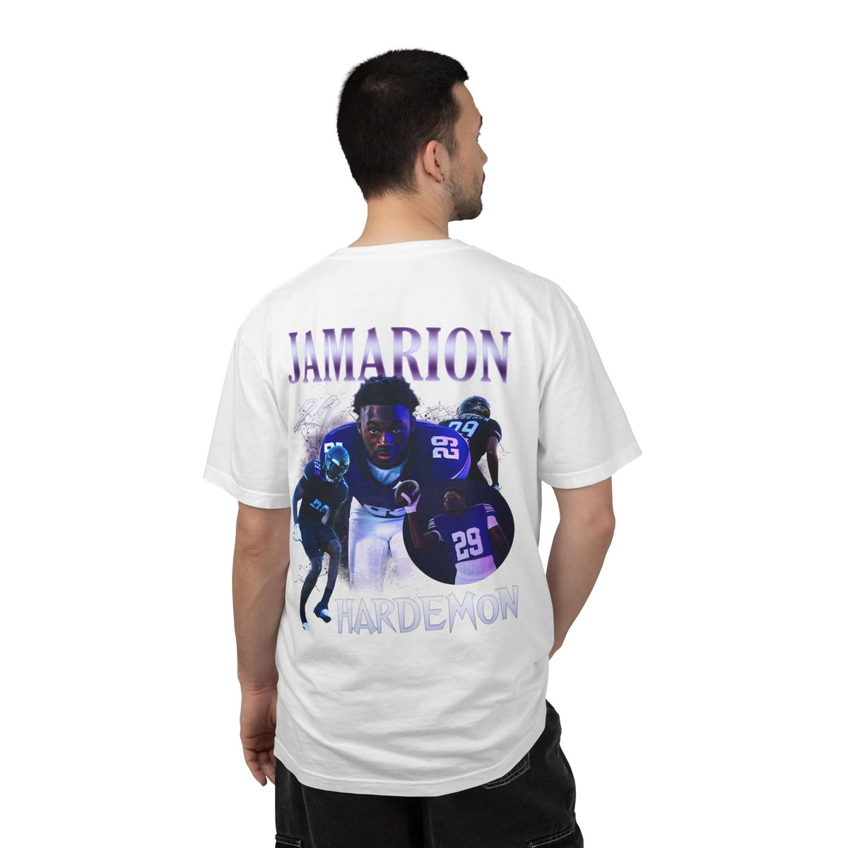 Jamarion Hardemon Logo Front & Back Premium Tee