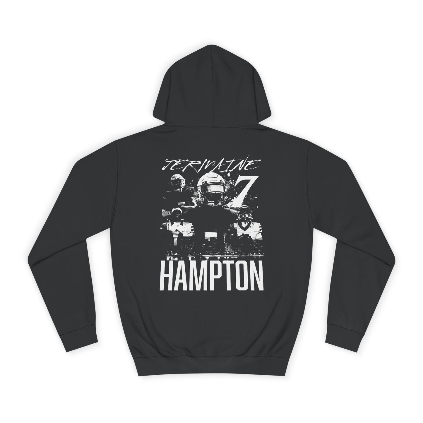 Jermaine Hampton Vintage Blackout Premium Hoodie