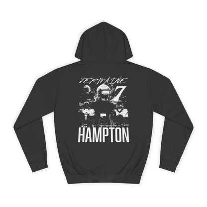 Jermaine Hampton Vintage Blackout Premium Hoodie