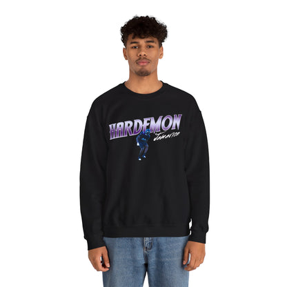 Jamarion Hardemon Cursive Combo Colored Crewneck Sweatshirt