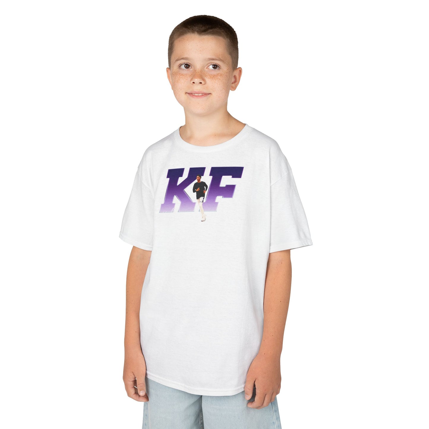 Kaden Faber Big Initials Kids Tee