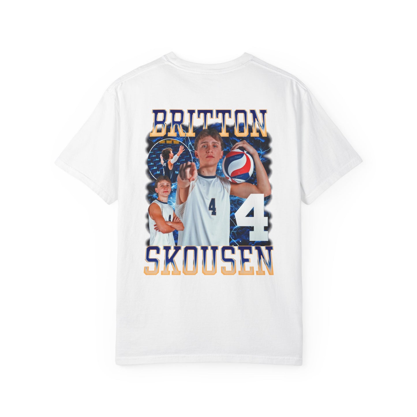 Britton Skousen Logo Front & Back Premium Tee
