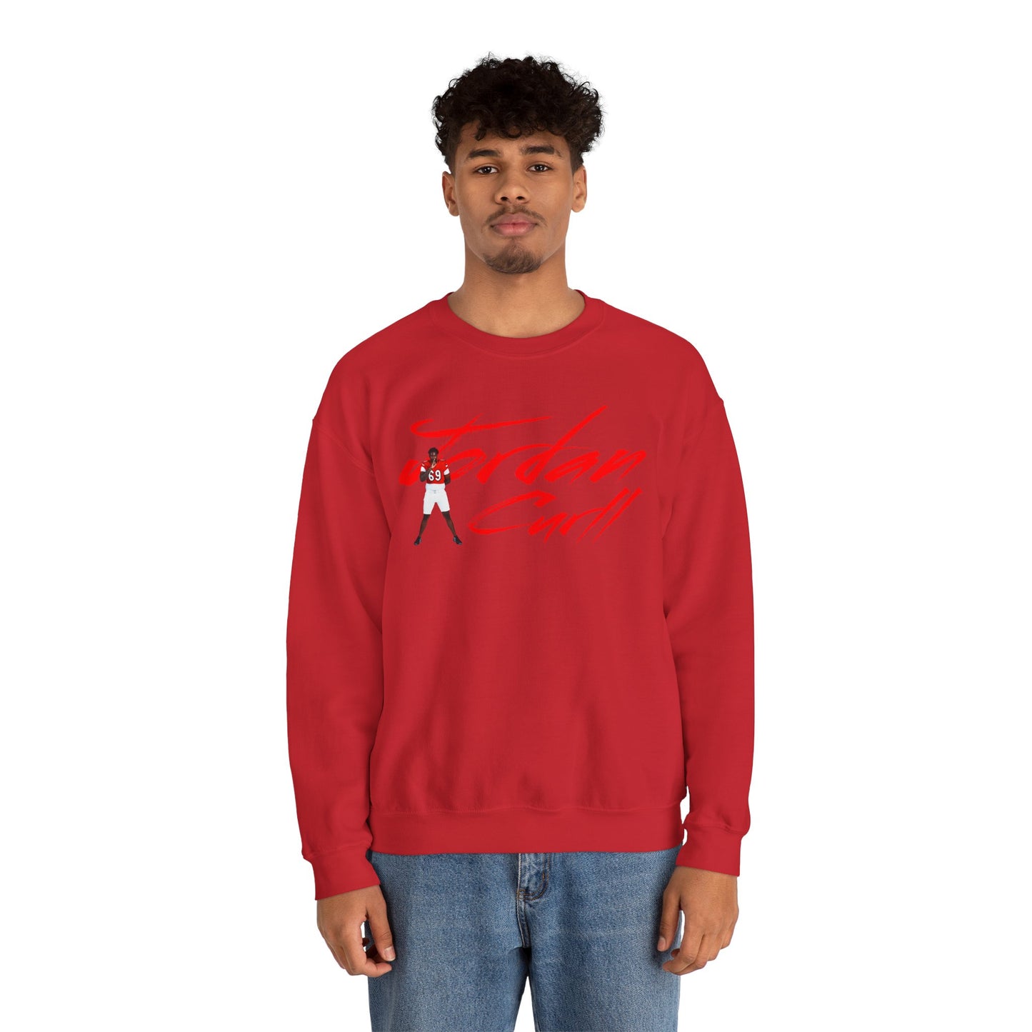 Jordan Curll Cursive Crewneck Sweatshirt