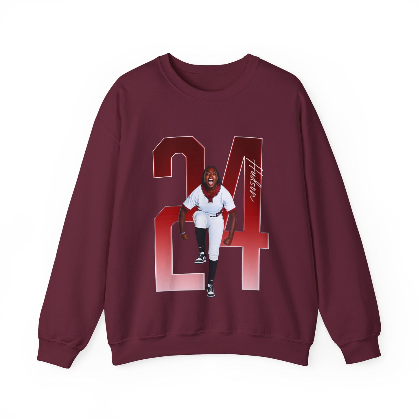 Kai Hudson Player Icon Number Crewneck Sweatshirt