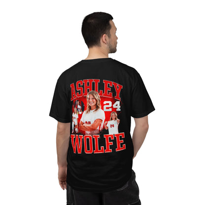 Ashley Wolfe Logo Front & Back Premium Tee