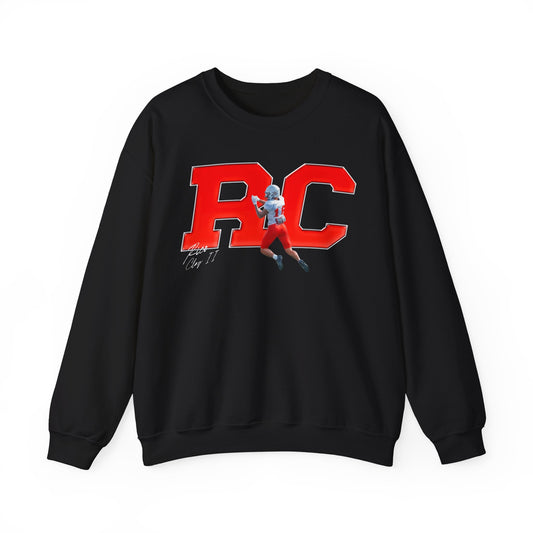 Rico Clay II Big Initials Colored Crewneck Sweatshirt