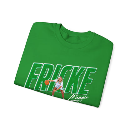Maggie Fricke Cursive Combo Colored Crewneck Sweatshirt
