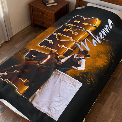 Makenna Baker 60"-80" Plush Blanket