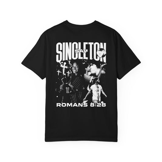 Sav Singleton Vintage Blackout Premium Tee