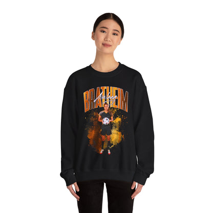 Aslaug Bratheim Big Last Name Crewneck Sweatshirt