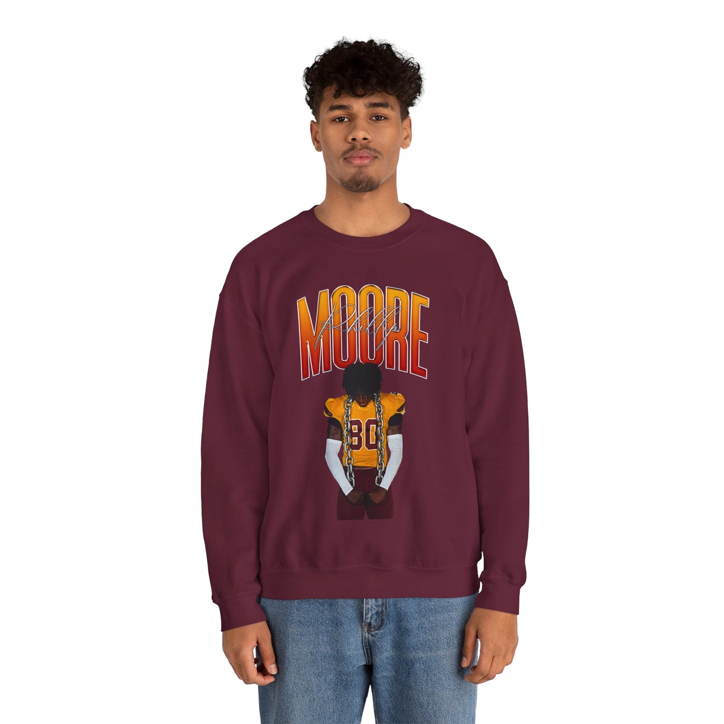 Phillip Moore Big Last Name Crewneck Sweatshirt