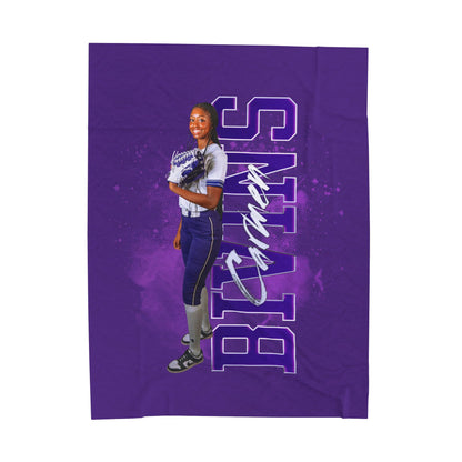 Carmen Bivins 60"-80" Plush Blanket