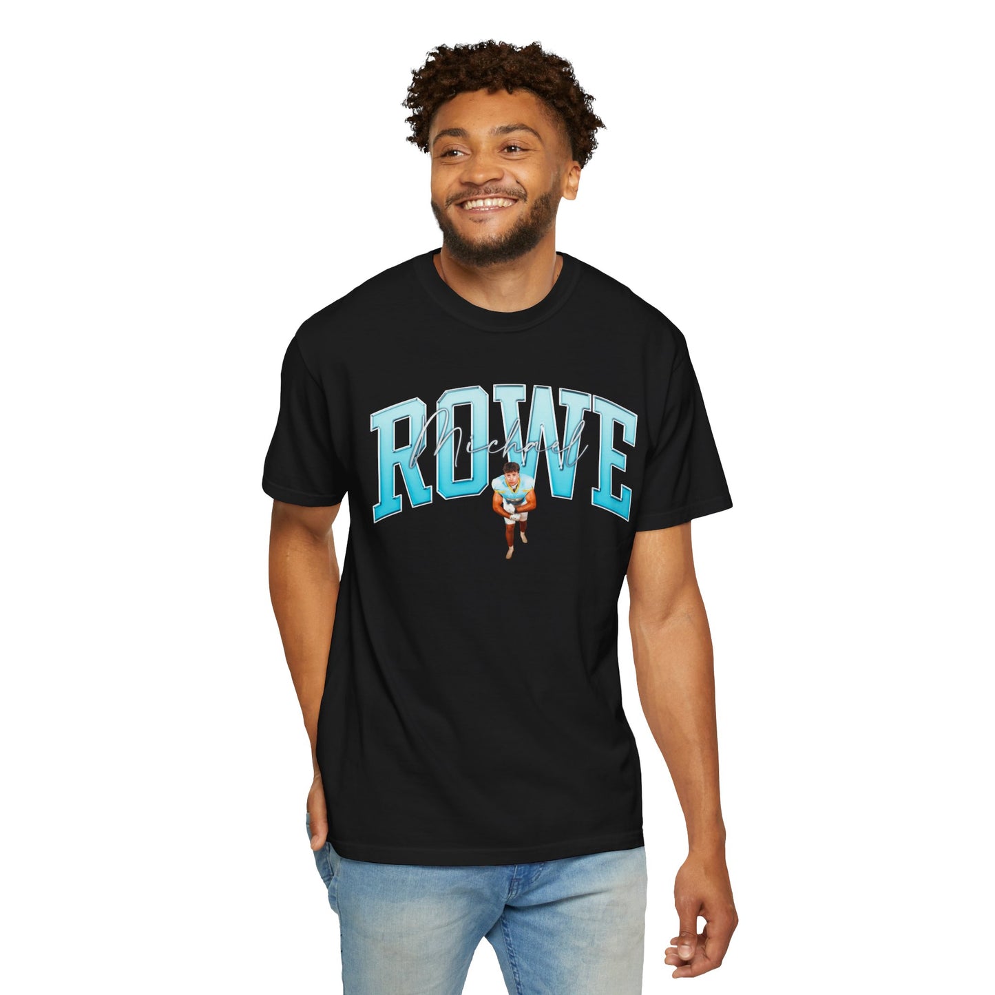 Michael Rowe Curved Combo Colored Premium Tee