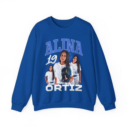 Alina Ortiz First Name Highlight Crewneck Sweatshirt