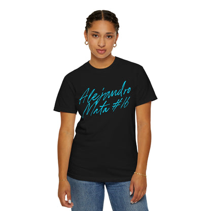Alejandro Mata Cursive Name & Number Premium Tee