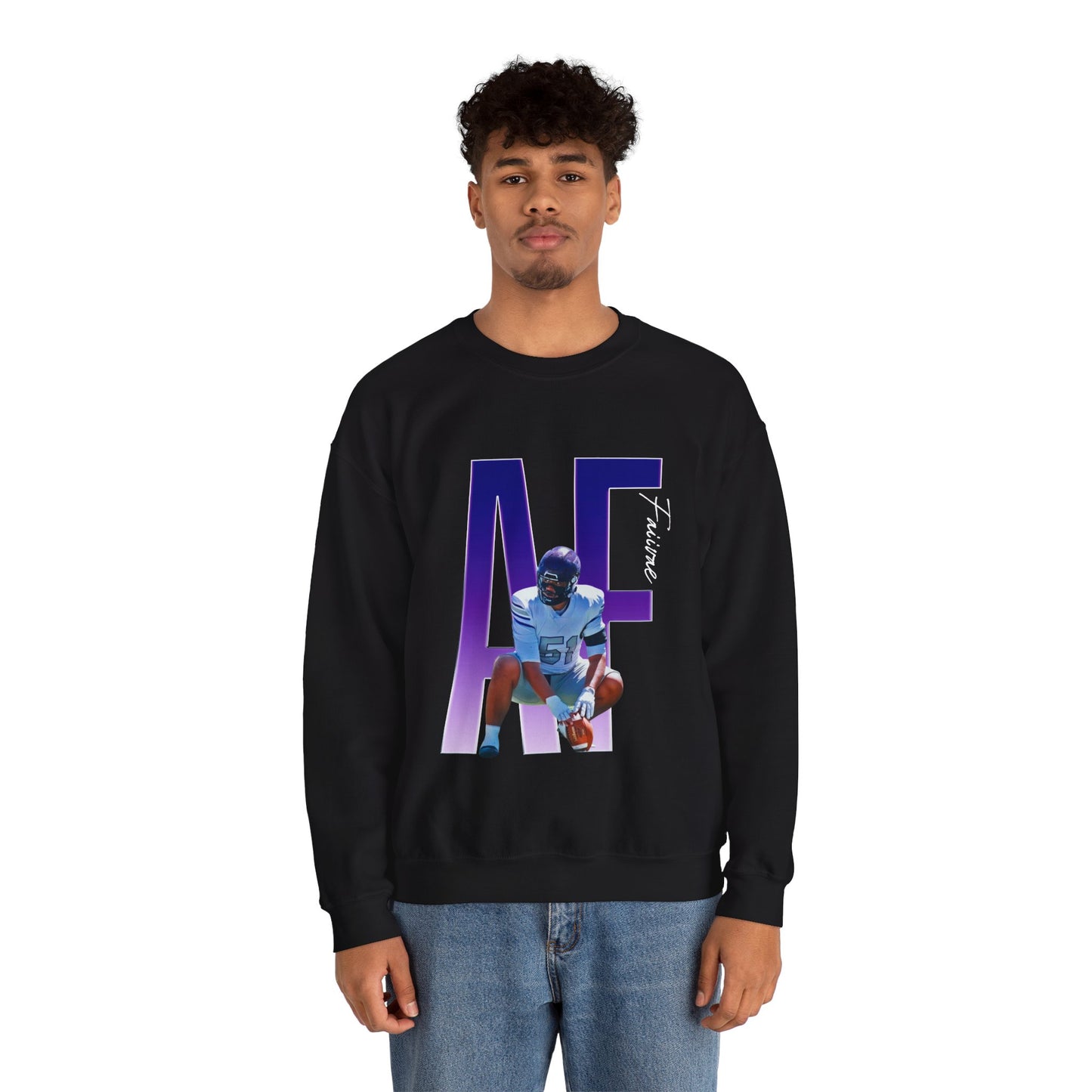 Ant Faiivae Player Icon Intials Crewneck Sweatshirt