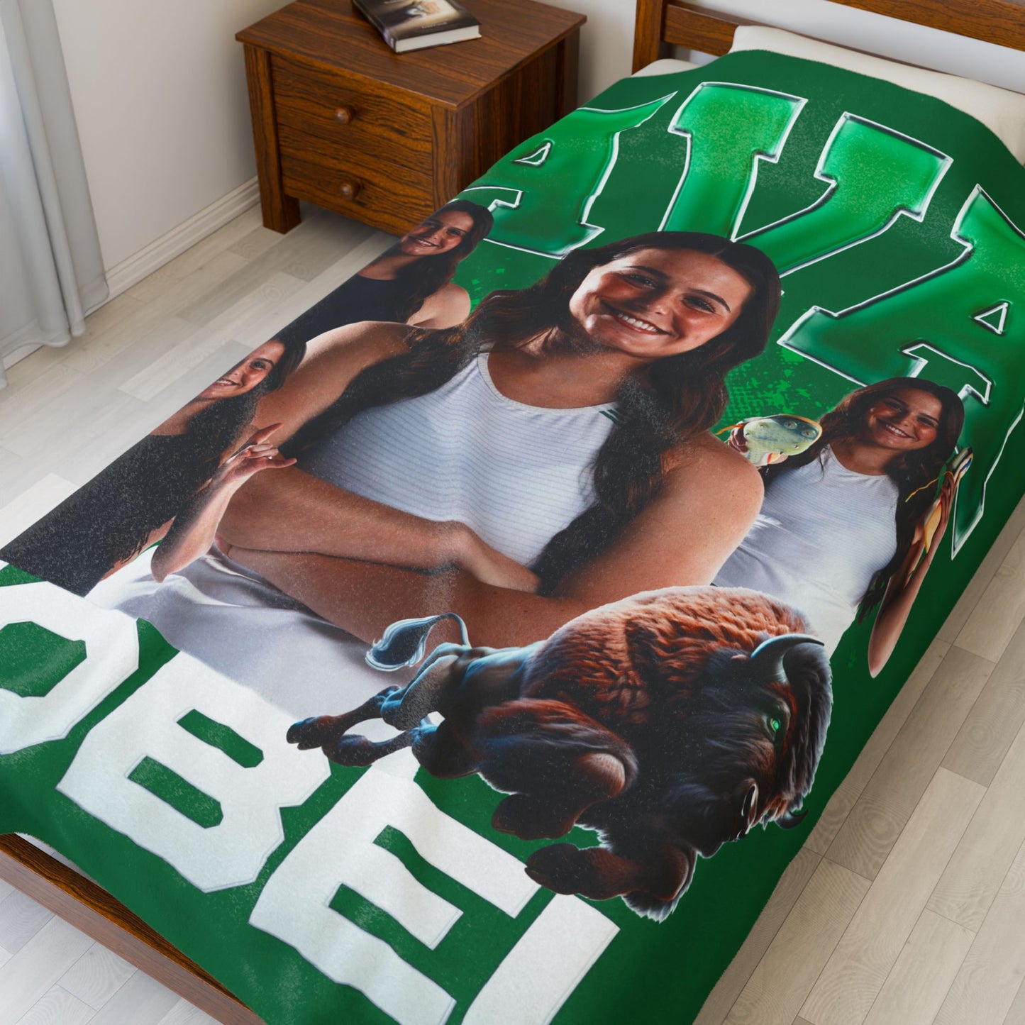 Ava Zobel 60"-80" Plush Blanket