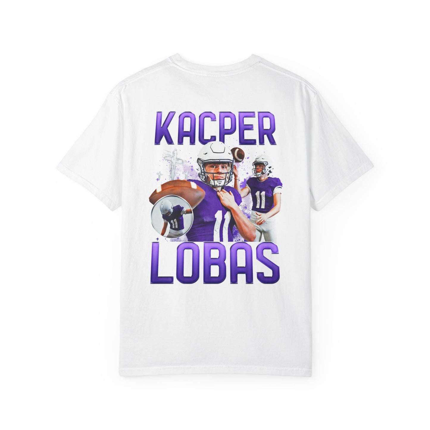 Kacper Lobas Logo Front & Back Premium Tee