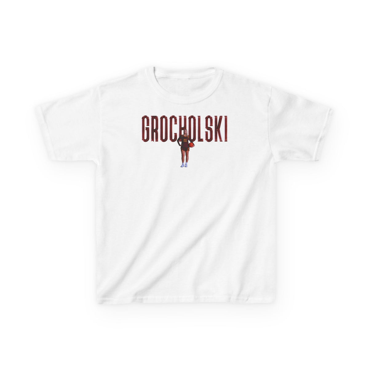 Grace Grocholski Big Last Name Kids Tee