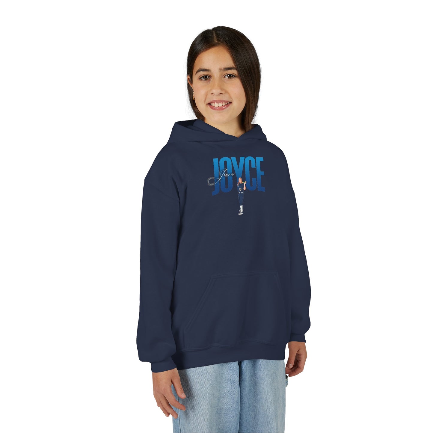 Jenna Joyce Big Last Name Kids Hoodie