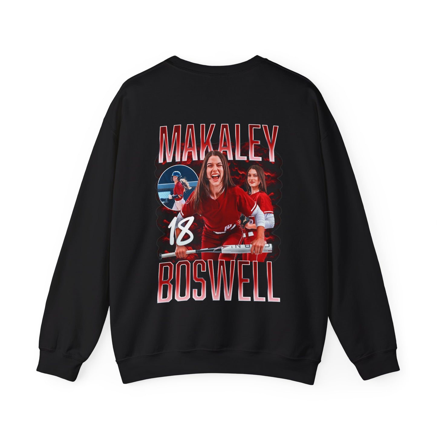 Makaley Boswell Logo Front & Back Crewneck