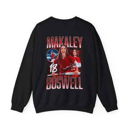 Makaley Boswell Logo Front & Back Crewneck