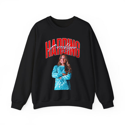 Brooklynn Harding Curved Combo Colored Crewneck Sweatshirt