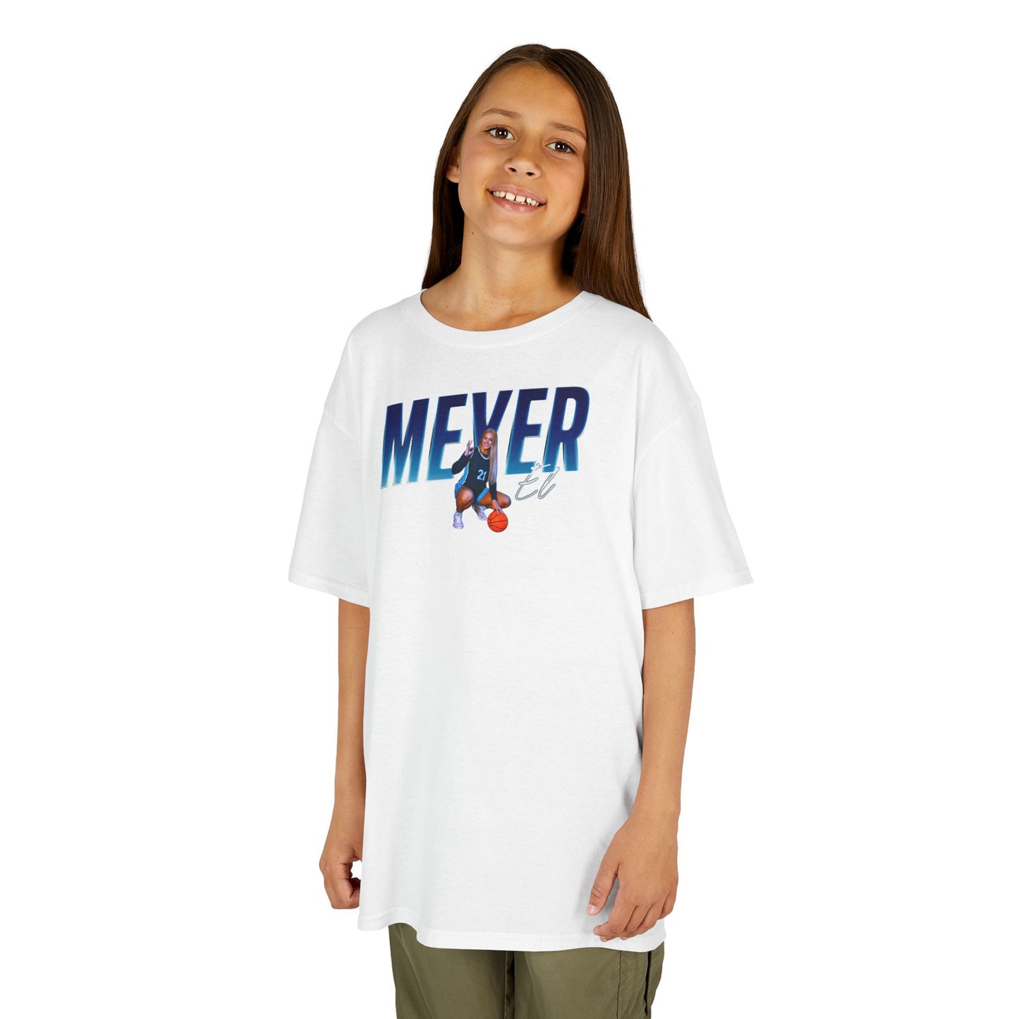 Copy of El Meyer Cursive Combo Colored Kids Tee