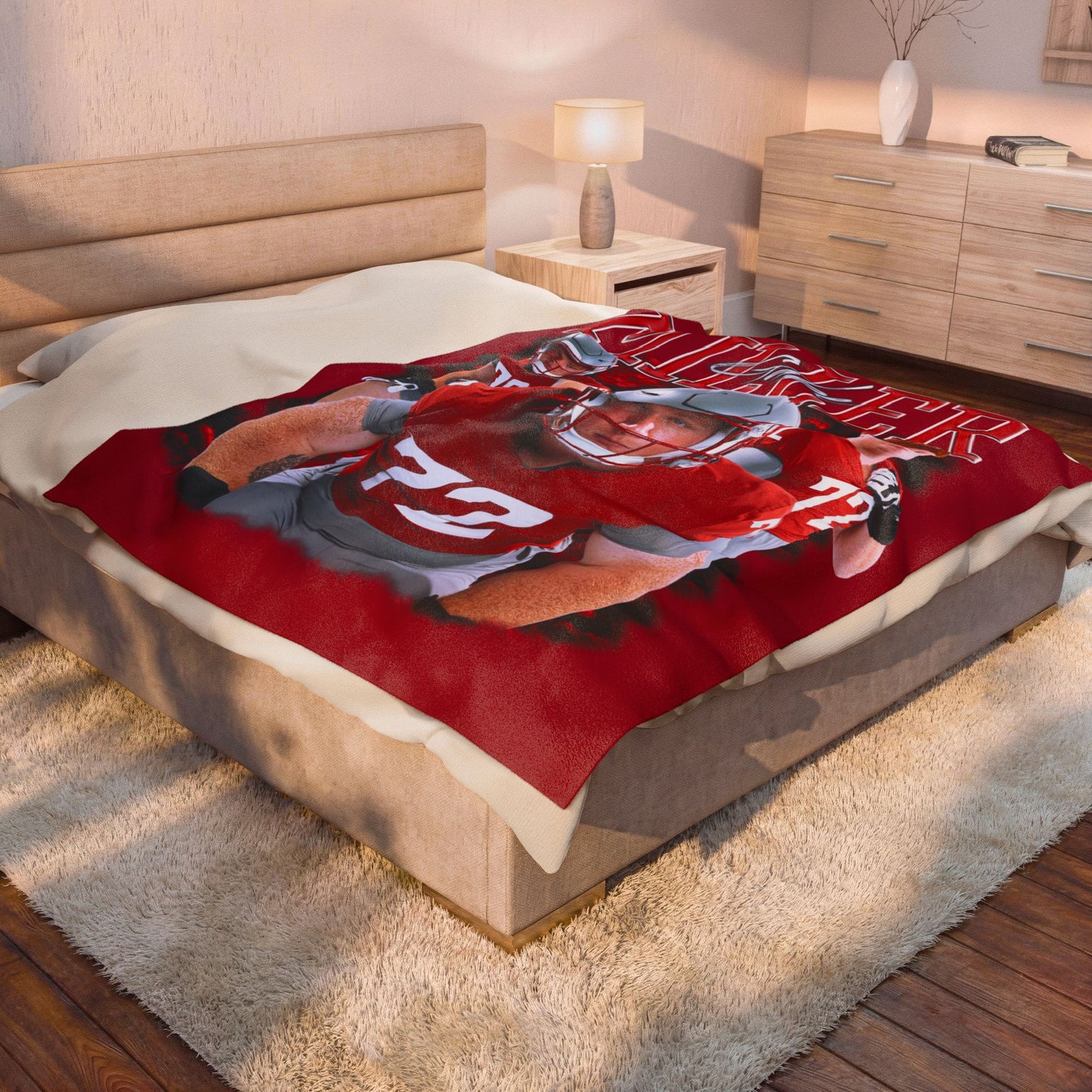 Gabe Miller 60"-80" Plush Blanket