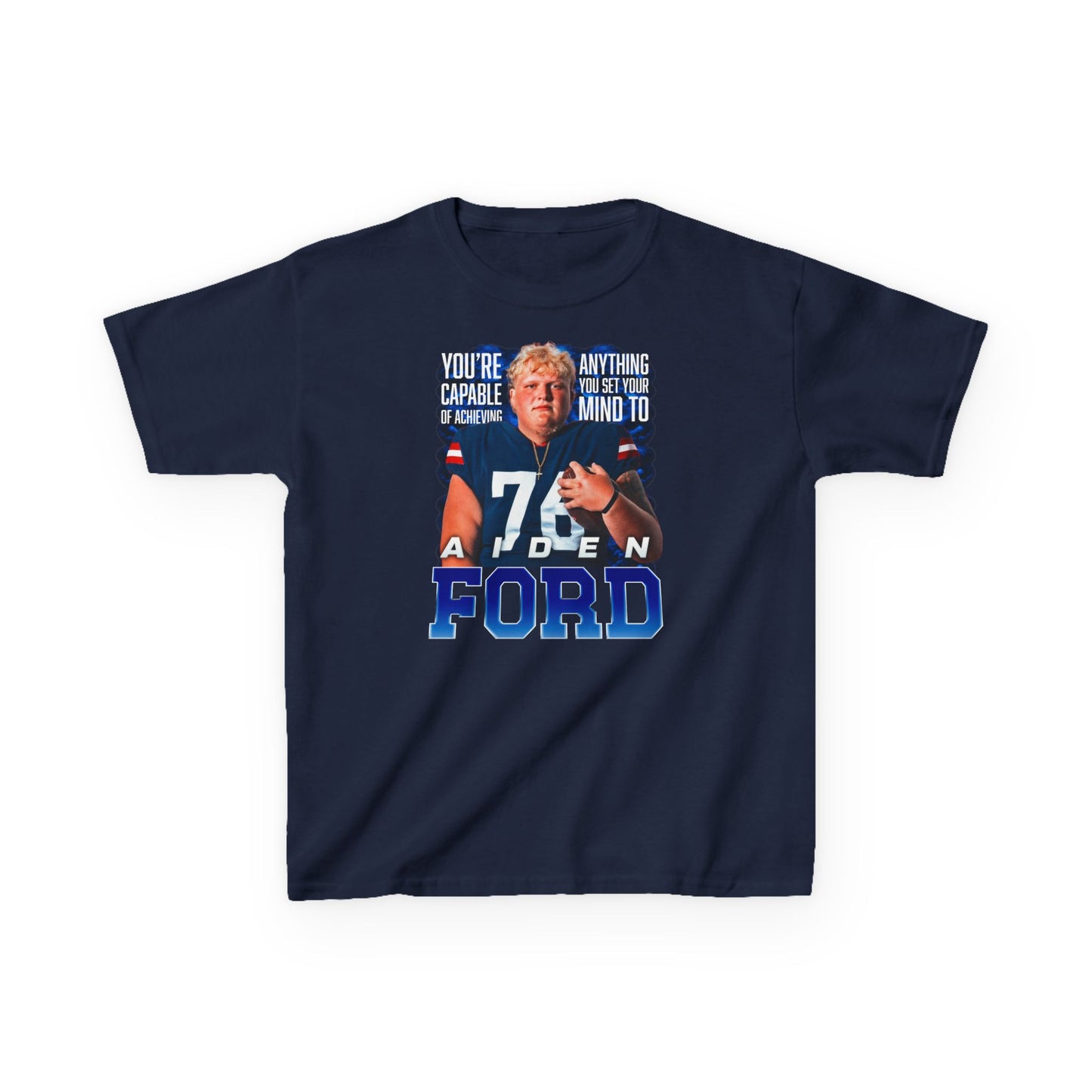 Aiden Ford Featured Quote Kids Tee